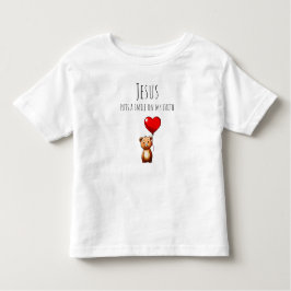 Camiseta De Bebé Jesús Pone Una Sonrisa En Mi Fe Toddler Tee