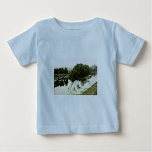 Camiseta De Bebé jGibney de Inglaterra 1986 snap-11062art del baño