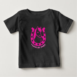 Camiseta De Bebé Jinete del Club de Ponis
