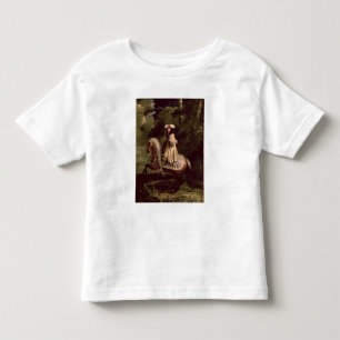 Camiseta De Bebé Jinete en azul