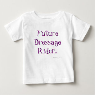 Camiseta De Bebé Jinete futuro del Dressage