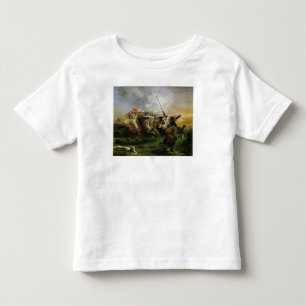 Camiseta De Bebé Jinetes marroquíes en la acción militar, 1832
