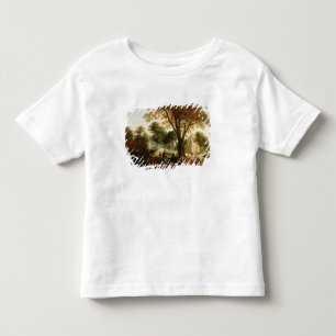Camiseta De Bebé Jinetes y figuras elegantes en una trayectoria