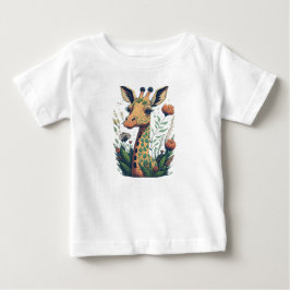 CAMISETA DE BEBÉ JIRAFA