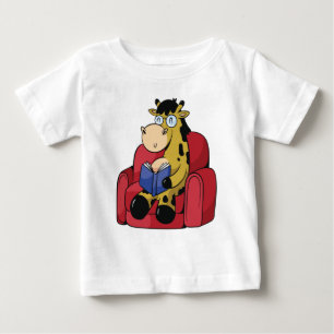Camiseta De Bebé Jirafa Cultivada Adorable