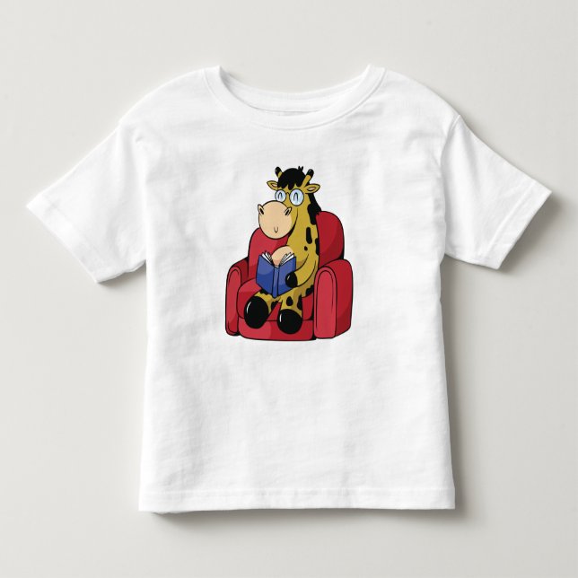 Camiseta De Bebé Jirafa Cultivada Adorable (Anverso)