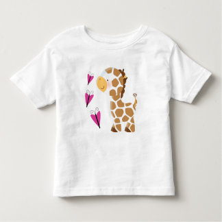 Camiseta De Bebé Jirafa linda