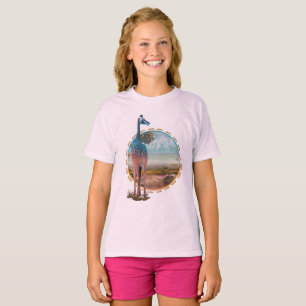 Camiseta de bebé jirafa PATRIMONIO AFRICANO