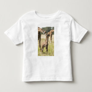 Camiseta De Bebé jirafas Masai, Giraffa camelopardalis 2