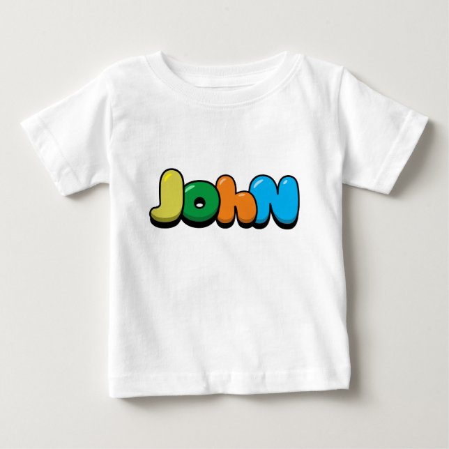 Camiseta De Bebé John (Anverso)