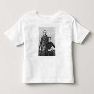 Camiseta De Bebé John Addington Symonds y su hija, 1891