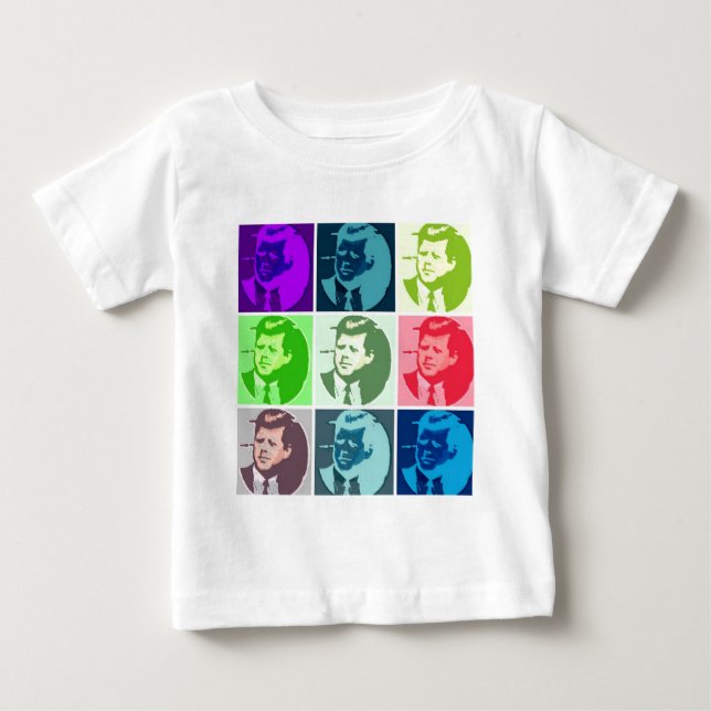 Camiseta De Bebé John F Kennedy (Anverso)
