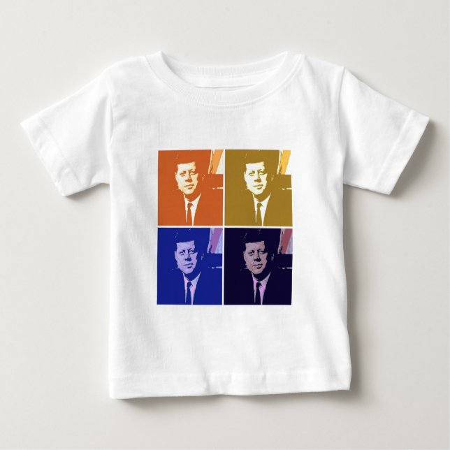 Camiseta De Bebé John F Kennedy (Anverso)