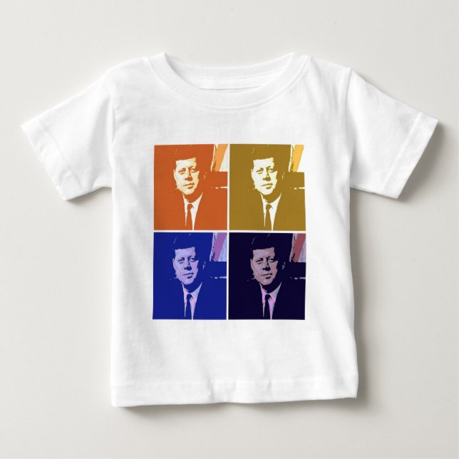 Camiseta De Bebé John F Kennedy (Anverso)