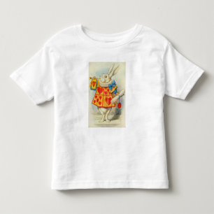Camiseta De Bebé John Tenniel   El Conejo Blanco