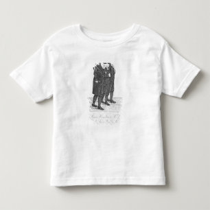Camiseta De Bebé John Wesley que camina en Edimburgo entre James
