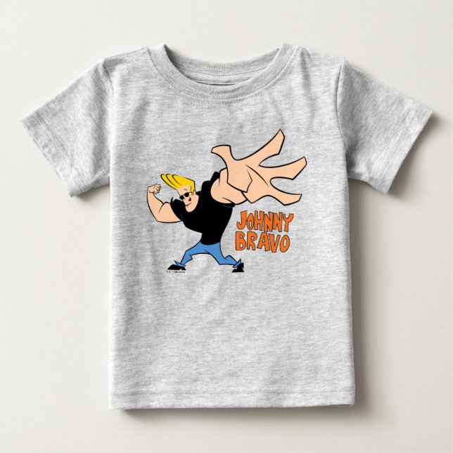 Camiseta De Bebé Johnny Bravo Iconic Pose (Anverso)