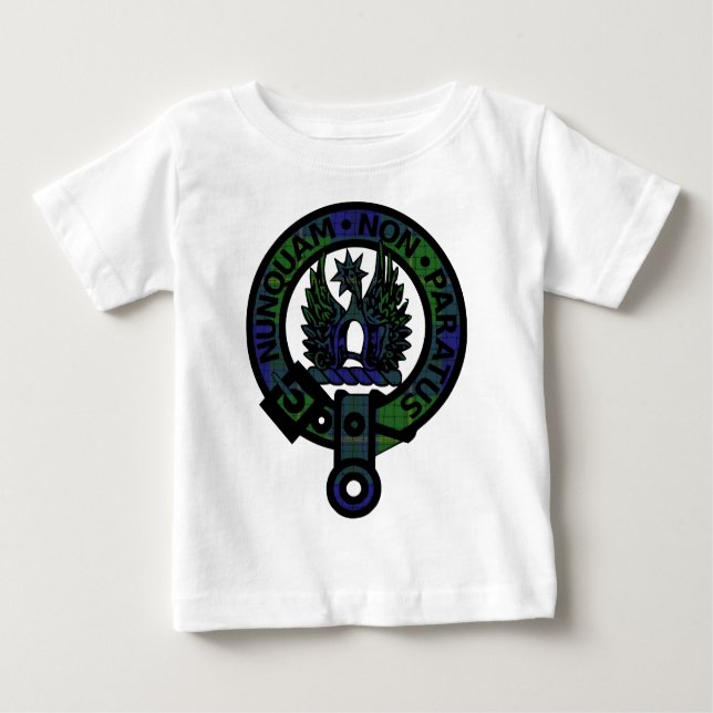 Camiseta De Bebé Johnstone Clan Escudo (Anverso)