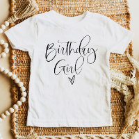 JOLIE Cute Modern Boho Script Chica de cumpleaños