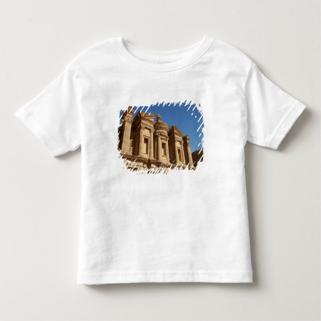 Camiseta De Bebé Jordan, Petra, El Monasterio, Al Deir.2 (Anverso)