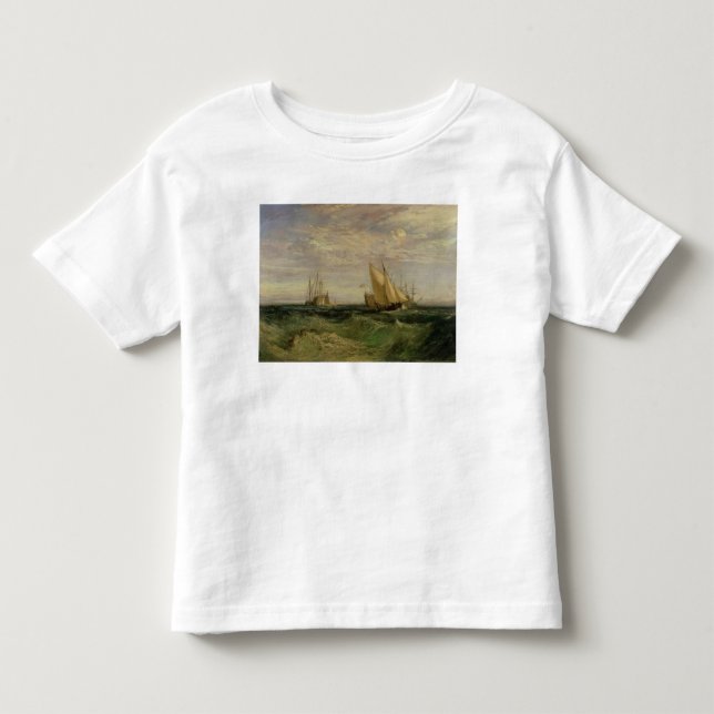 Camiseta De Bebé José Mallord Guillermo Turner el | la confluencia (Anverso)