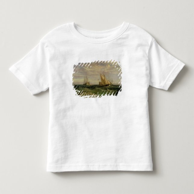 Camiseta De Bebé José Mallord Guillermo Turner el | la confluencia (Anverso)