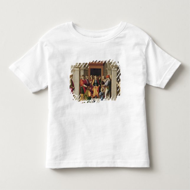 Camiseta De Bebé Joseph recibe a sus hermanos, c. 1515 (Anverso)
