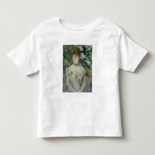 Camiseta De Bebé Joven chica en un vestido de bola, 1879