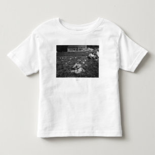 Camiseta De Bebé Joven Chica recogiendo fotografías de Cranberries