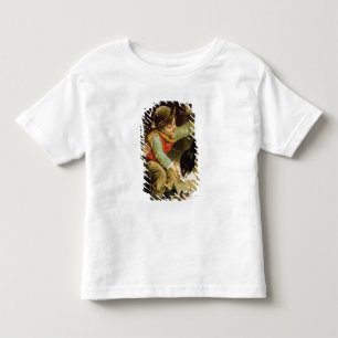 Camiseta De Bebé Joven con pájaros en la nieve