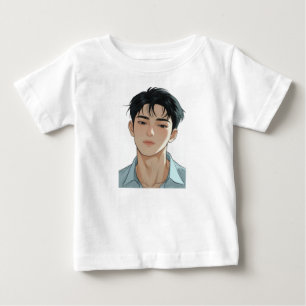 Camiseta De Bebé Joven con ropa suave