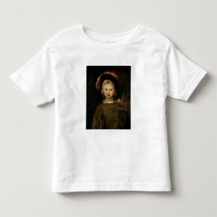 Camiseta De Bebé Joven con traje Fancy, c.1660 (aceite sobre lienzo