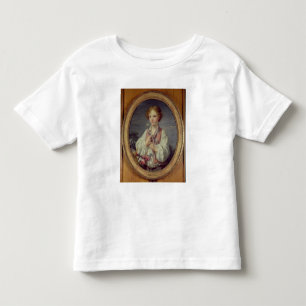 Camiseta De Bebé Joven con una canasta de flores