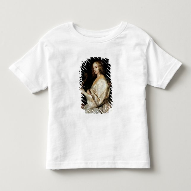 Camiseta De Bebé Joven jugando a la Viola da Gamba (Anverso)
