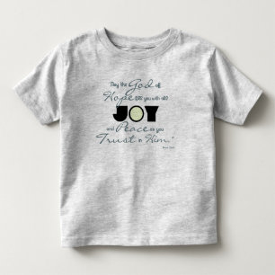 Camiseta De Bebé Joy cristiana