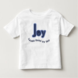 Camiseta De Bebé Joy Looks Good on You