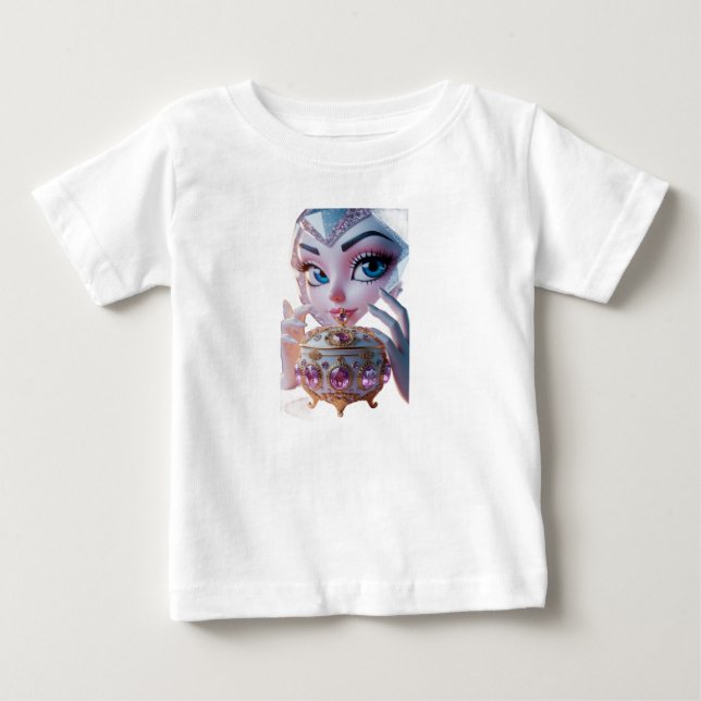 Camiseta De Bebé Joyería no vista (Anverso)
