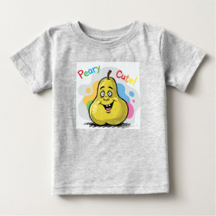 Camiseta De Bebé Joyful Pear por Natasha Us