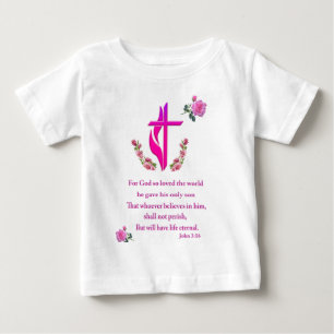 Camiseta De Bebé Juan 3:16