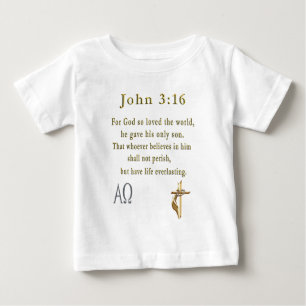 Camiseta De Bebé Juan 3:16
