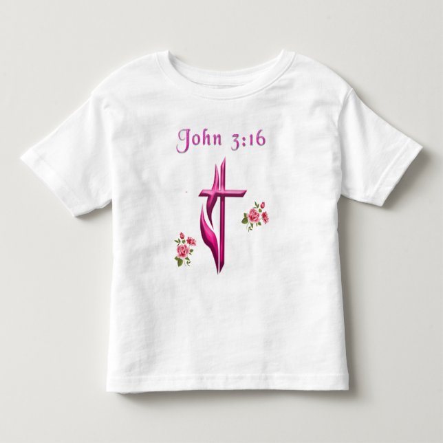 Camiseta De Bebé Juan 3:16 (Anverso)