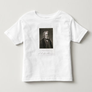 Camiseta De Bebé Juan Caldwell Calhoun, grabado por Henry Bryan Hal
