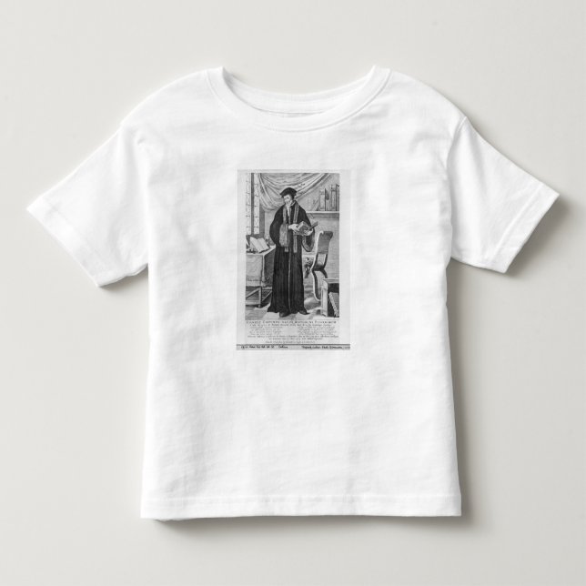 Camiseta De Bebé Juan Calvino (Anverso)