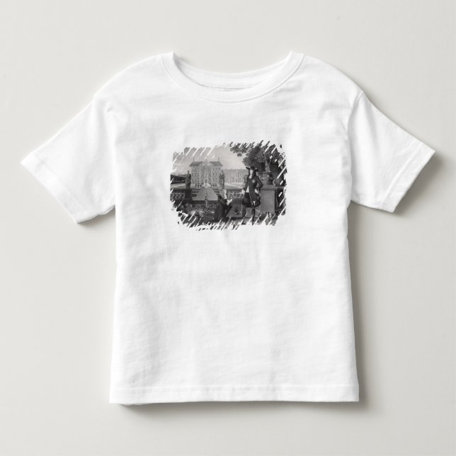 Camiseta De Bebé Juan subió a Gardener del rey (Anverso)