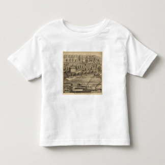 Camiseta De Bebé Juan una madera y un hijo, puerto del carbón y