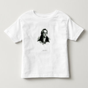 Camiseta De Bebé Juan Wolfgang Goethe grabado por Delacroix