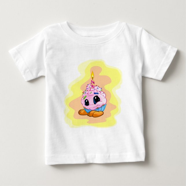 Camiseta De Bebé Jub Jub de cumpleaños (Anverso)