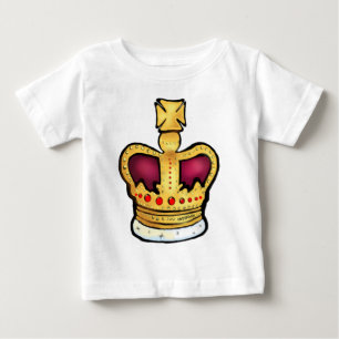 Camiseta De Bebé Jubileo de diamante Corona magnífico dibujo
