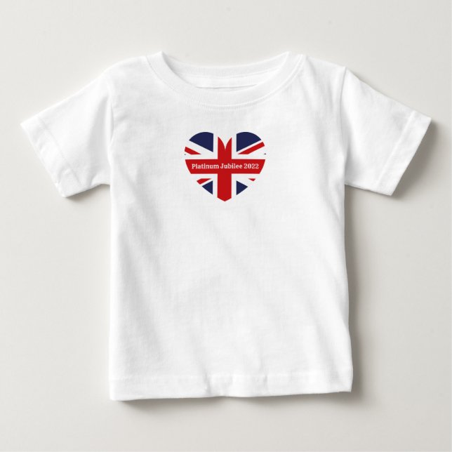 Camiseta De Bebé Jubileo Platinum 2022 (Anverso)