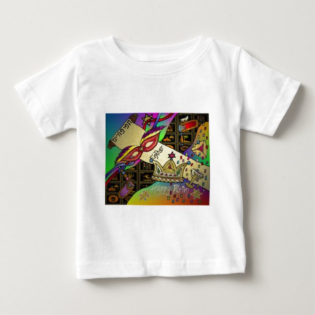Camiseta De Bebé Judea Happy Purim Jewish Holiday Gifts (Anverso)